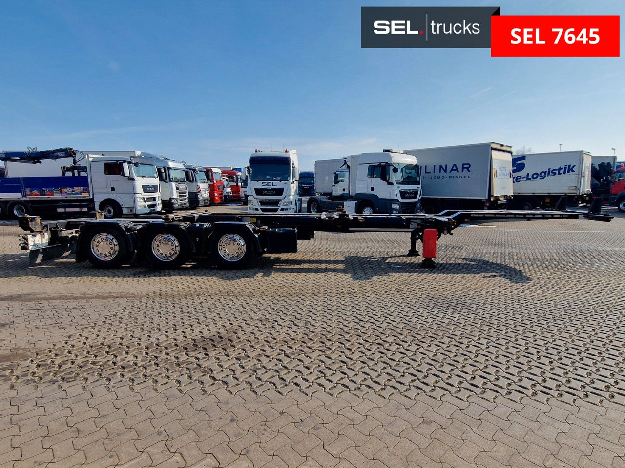 Krone SD / Teleskop / Liftachse - Container/ Wechselfahrgestell Auflieger: das Bild 4 Krone SD / Teleskop / Liftachse - Container/ Wechselfahrgestell Auflieger: das Bild 4