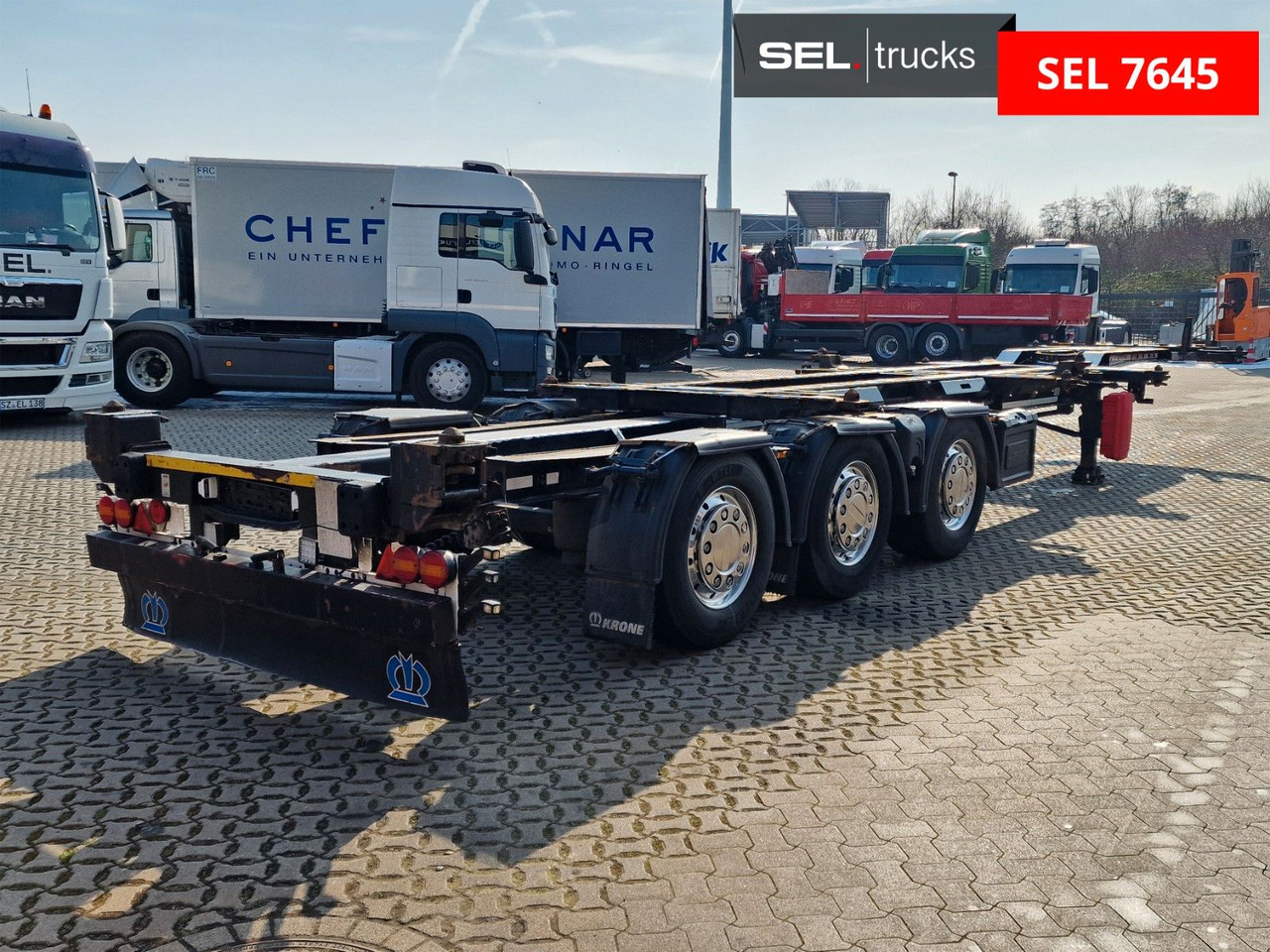 Krone SD / Teleskop / Liftachse - Container/ Wechselfahrgestell Auflieger: das Bild 5 Krone SD / Teleskop / Liftachse - Container/ Wechselfahrgestell Auflieger: das Bild 5