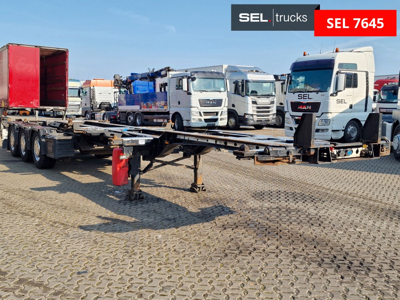 Krone SD / Teleskop / Liftachse - Container/ Wechselfahrgestell Auflieger: das Bild 3 Krone SD / Teleskop / Liftachse - Container/ Wechselfahrgestell Auflieger: das Bild 3