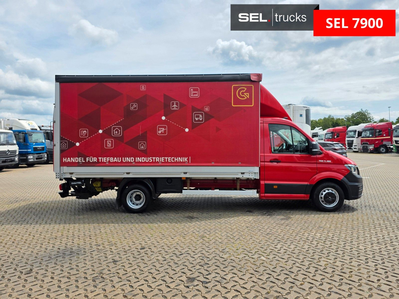 MAN TGE 5.180 / Ladebordwand / Aluklappen / 6D - Planen Transporter: das Bild 4 MAN TGE 5.180 / Ladebordwand / Aluklappen / 6D - Planen Transporter: das Bild 4