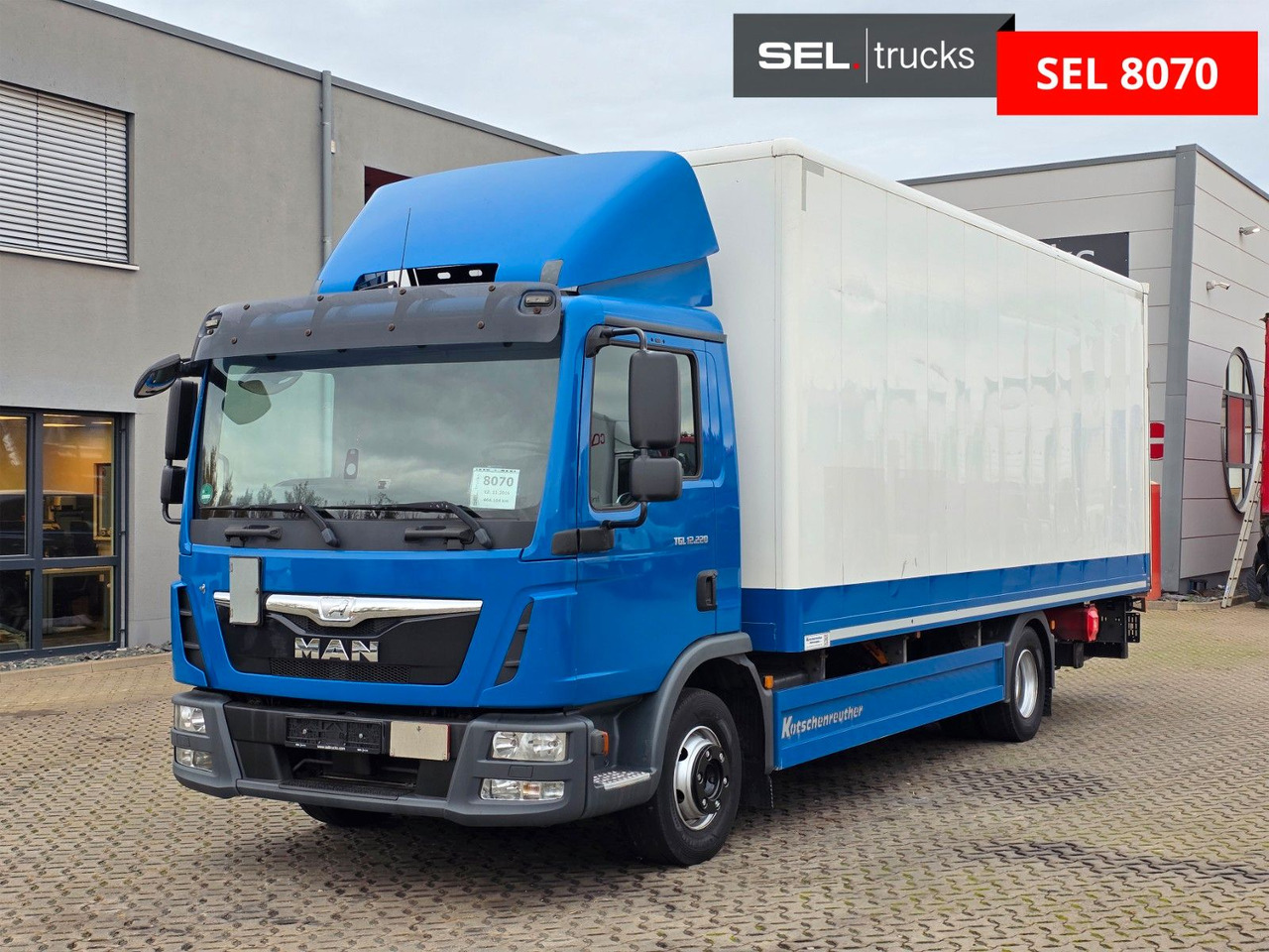 MAN TGL 12.220 4x2 BL / Ladebordwand - Koffer LKW: das Bild 1 MAN TGL 12.220 4x2 BL / Ladebordwand - Koffer LKW: das Bild 1