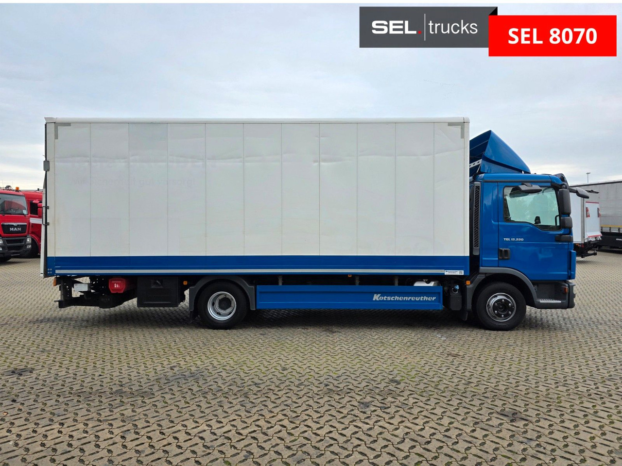 MAN TGL 12.220 4x2 BL / Ladebordwand - Koffer LKW: das Bild 4 MAN TGL 12.220 4x2 BL / Ladebordwand - Koffer LKW: das Bild 4