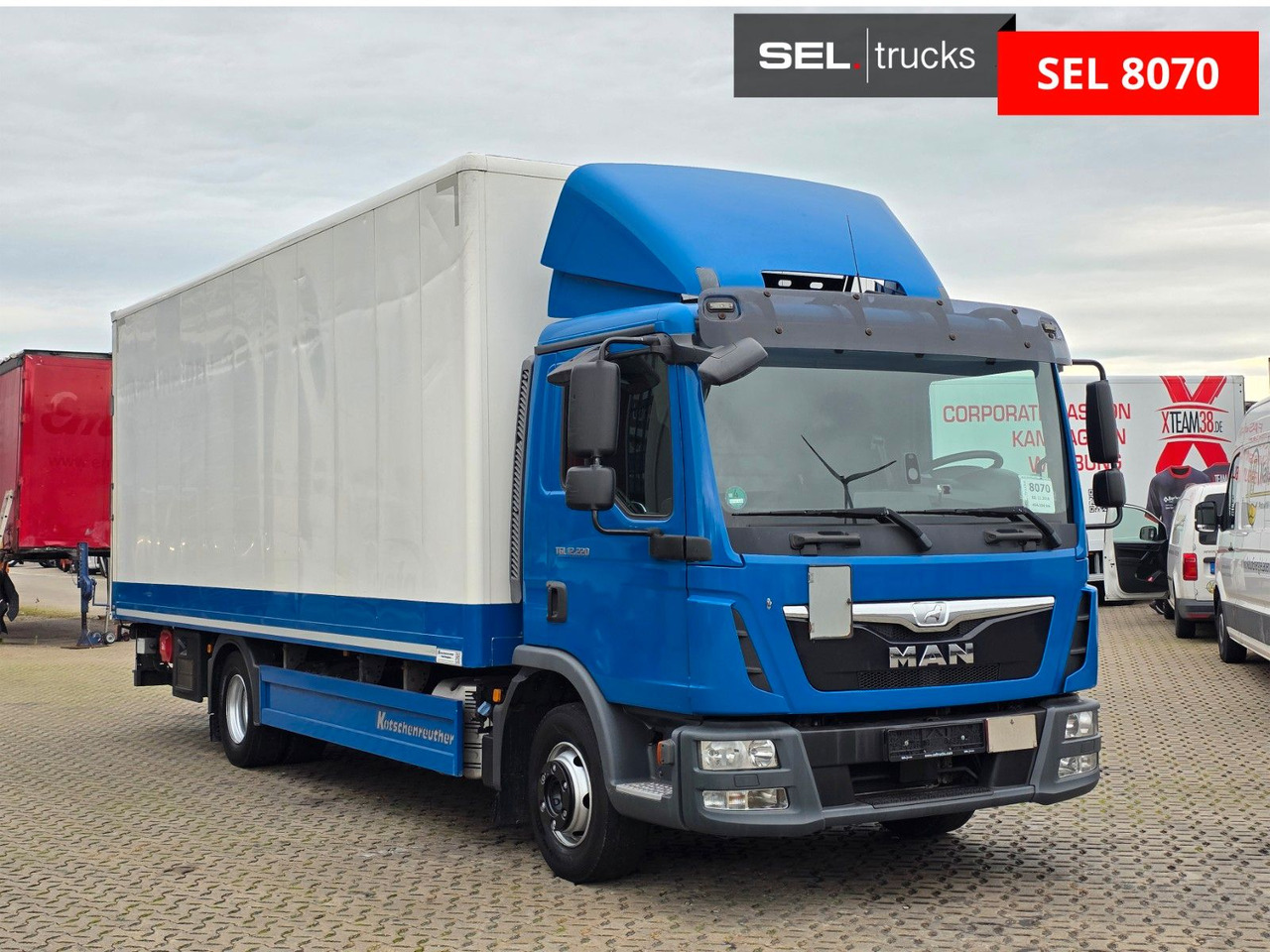 MAN TGL 12.220 4x2 BL / Ladebordwand - Koffer LKW: das Bild 3 MAN TGL 12.220 4x2 BL / Ladebordwand - Koffer LKW: das Bild 3