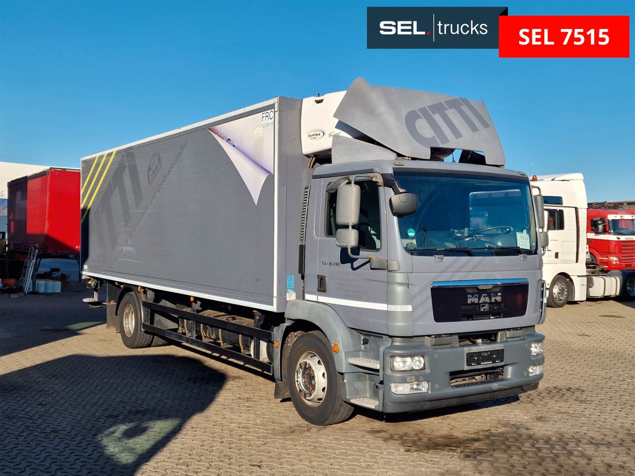 MAN TGM 18.290 4X2 LL / Ladebordwand / 2 Tanks - Kühlkoffer LKW: das Bild 3 MAN TGM 18.290 4X2 LL / Ladebordwand / 2 Tanks - Kühlkoffer LKW: das Bild 3