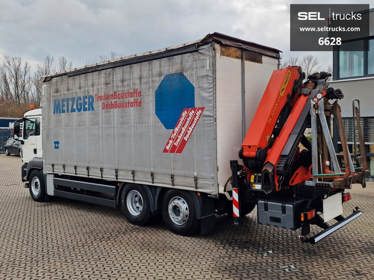 MAN TGS 26.360 / Palfinger PK 22002EH / Lenkachse MAN TGS 26.360 / Palfinger PK 22002EH / Lenkachse - Autokran, Plane LKW: das Bild 2 MAN TGS 26.360 / Palfinger PK 22002EH / Lenkachse MAN TGS 26.360 / Palfinger PK 22002EH / Lenkachse - Autokran, Plane LKW: das Bild 2