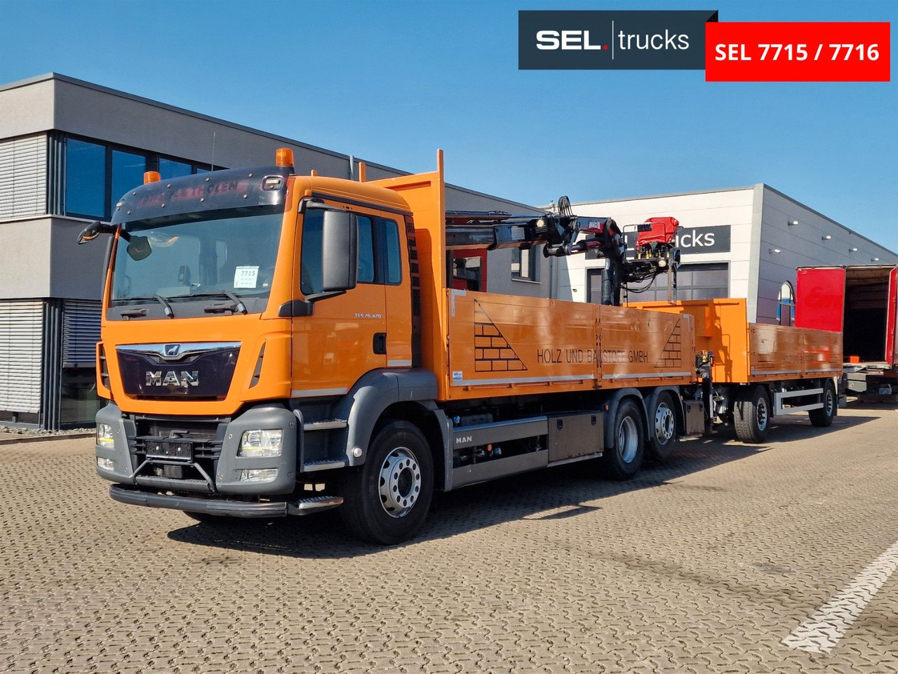 MAN TGS 26.420 6x2-4 BL / MKG HLK181/ Lenk/KOMPLETT - Autokran: das Bild 1 MAN TGS 26.420 6x2-4 BL / MKG HLK181/ Lenk/KOMPLETT - Autokran: das Bild 1