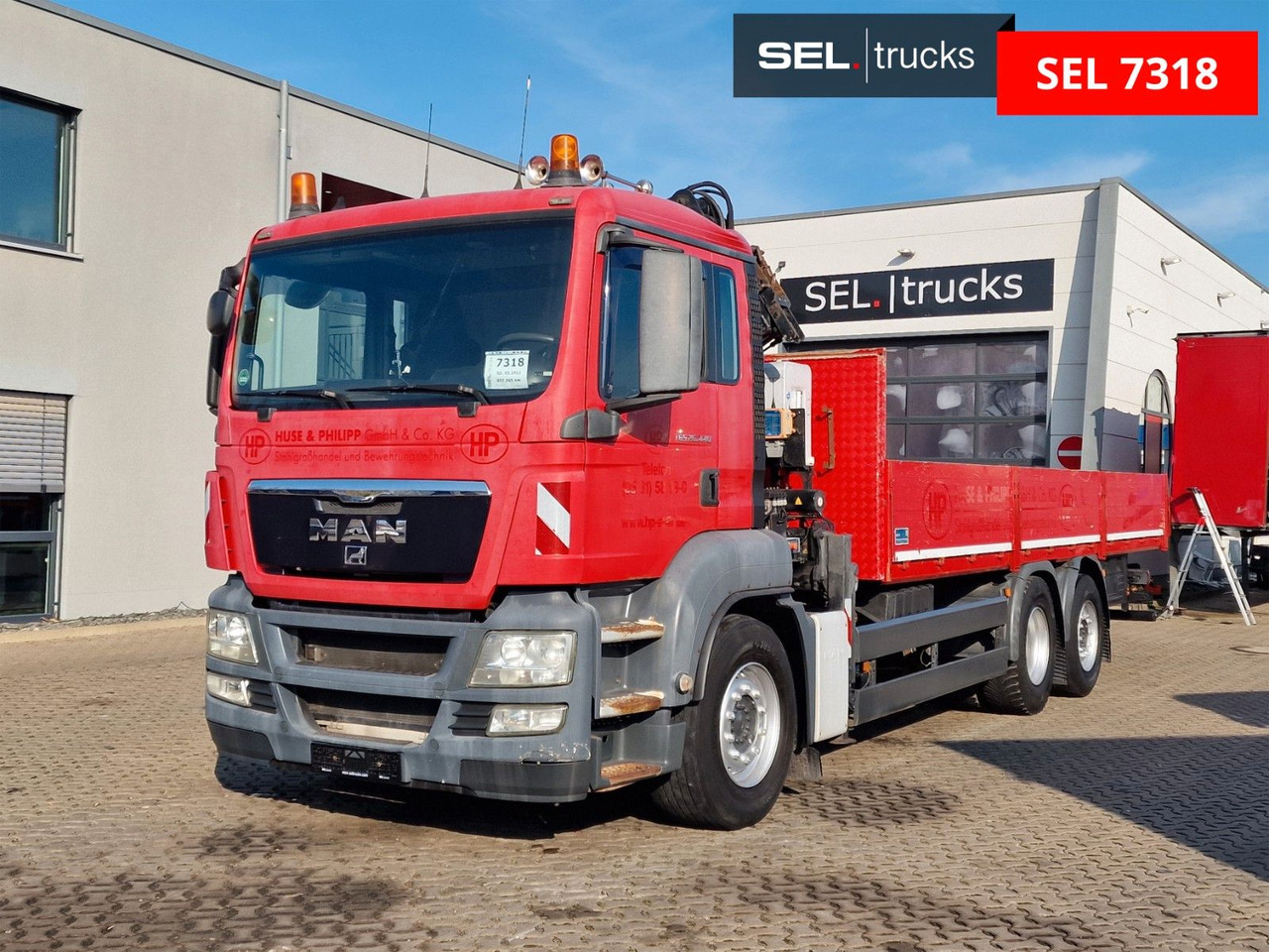 MAN TGS 26.440 6x2-2 BL/Fernbedien. /Lenkachse/Atlas - Autokran: das Bild 1 MAN TGS 26.440 6x2-2 BL/Fernbedien. /Lenkachse/Atlas - Autokran: das Bild 1