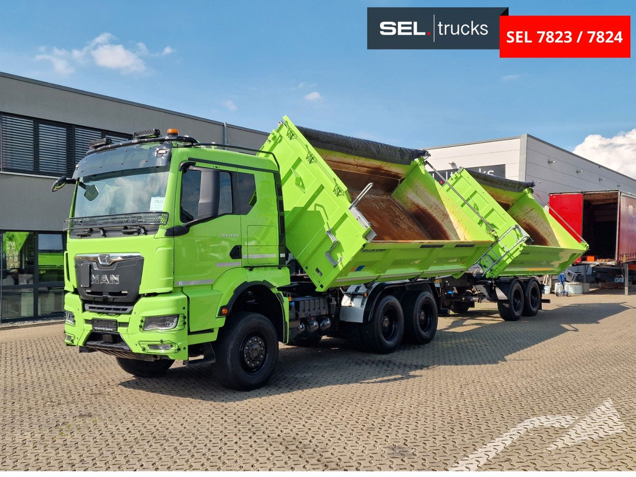 MAN TGS 33.510 6x6 BL CH /Dreiseitenkipper /6x6 / 6D - Kipper: das Bild 1 MAN TGS 33.510 6x6 BL CH /Dreiseitenkipper /6x6 / 6D - Kipper: das Bild 1