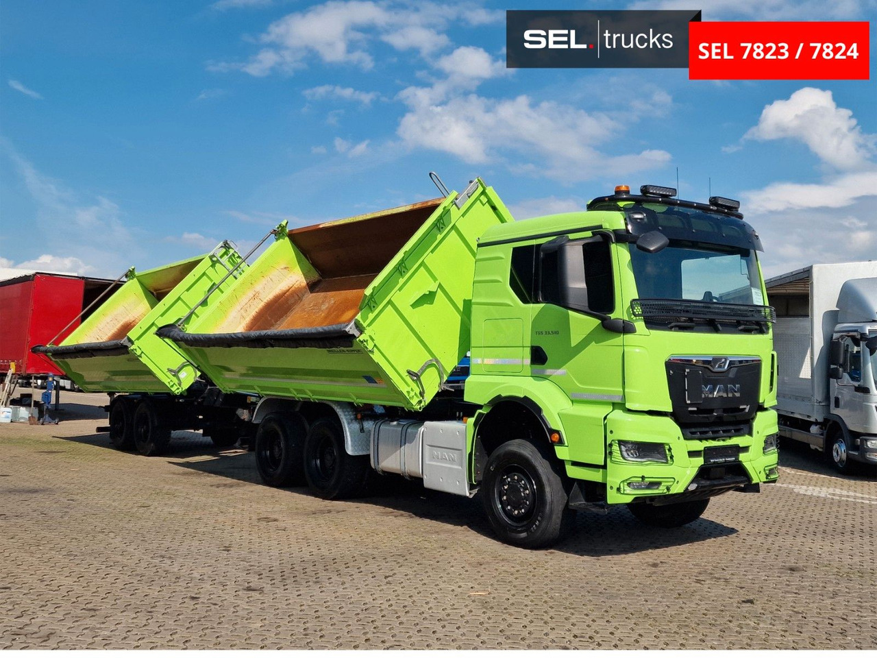 MAN TGS 33.510 6x6 BL CH /Dreiseitenkipper /6x6 / 6D - Kipper: das Bild 3 MAN TGS 33.510 6x6 BL CH /Dreiseitenkipper /6x6 / 6D - Kipper: das Bild 3
