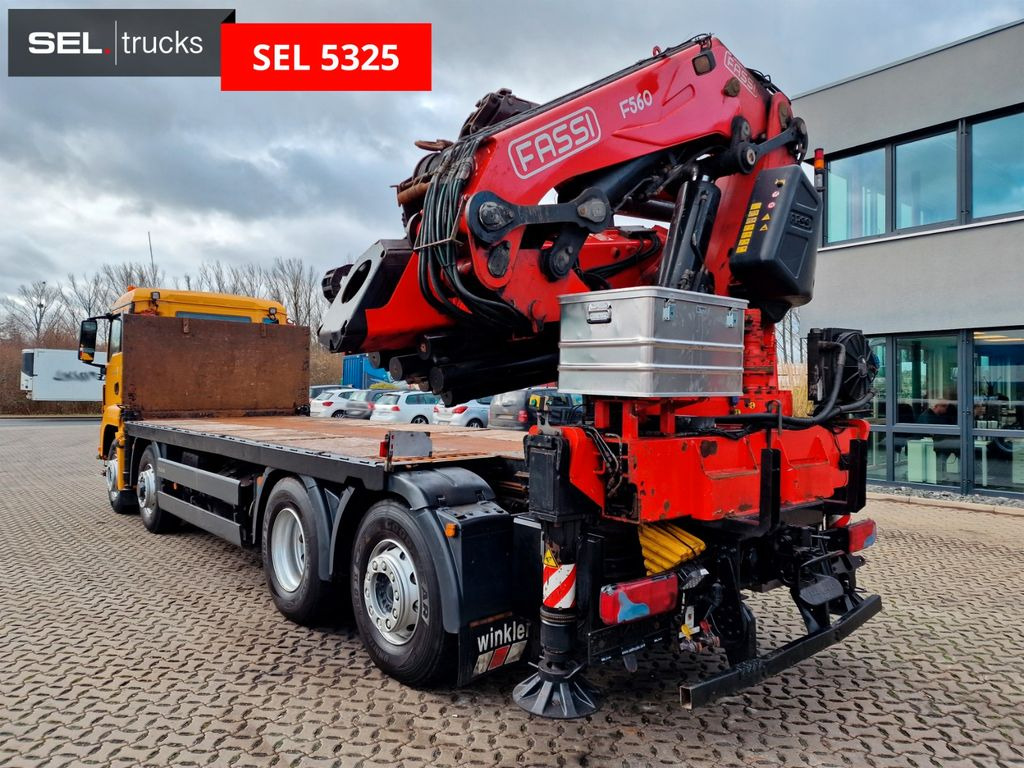 Autokran MAN TGS 35.480 8X4H-6 BL / Intarder / FASSI F560: das Bild 7