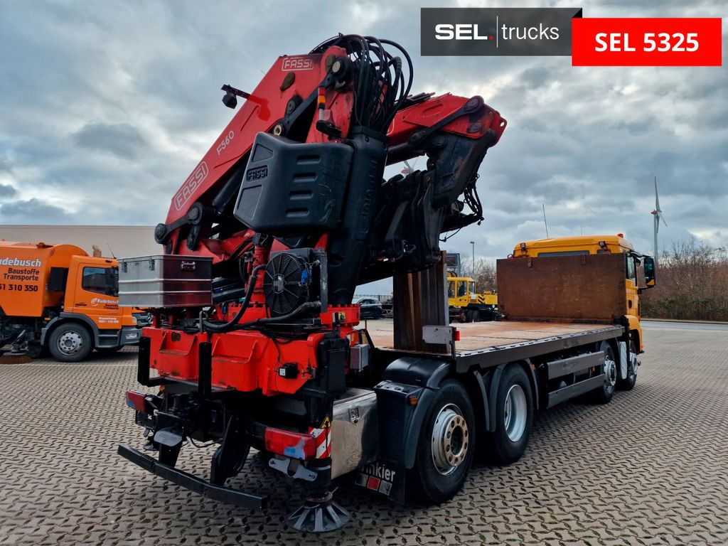 MAN TGS 35.480 8X4H-6 BL / Intarder / FASSI F560 MAN TGS 35.480 8X4H-6 BL / Intarder / FASSI F560 - Autokran: das Bild 5 MAN TGS 35.480 8X4H-6 BL / Intarder / FASSI F560 MAN TGS 35.480 8X4H-6 BL / Intarder / FASSI F560 - Autokran: das Bild 5