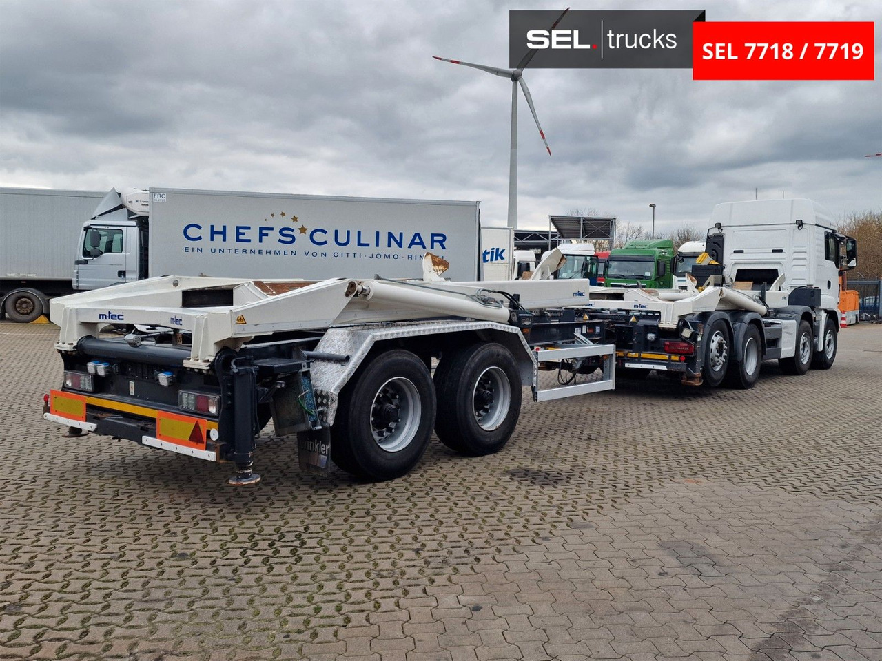 MAN TGS 35.500.8X2-6 BL / Silosteller / Lenkachse - Kipper: das Bild 5 MAN TGS 35.500.8X2-6 BL / Silosteller / Lenkachse - Kipper: das Bild 5
