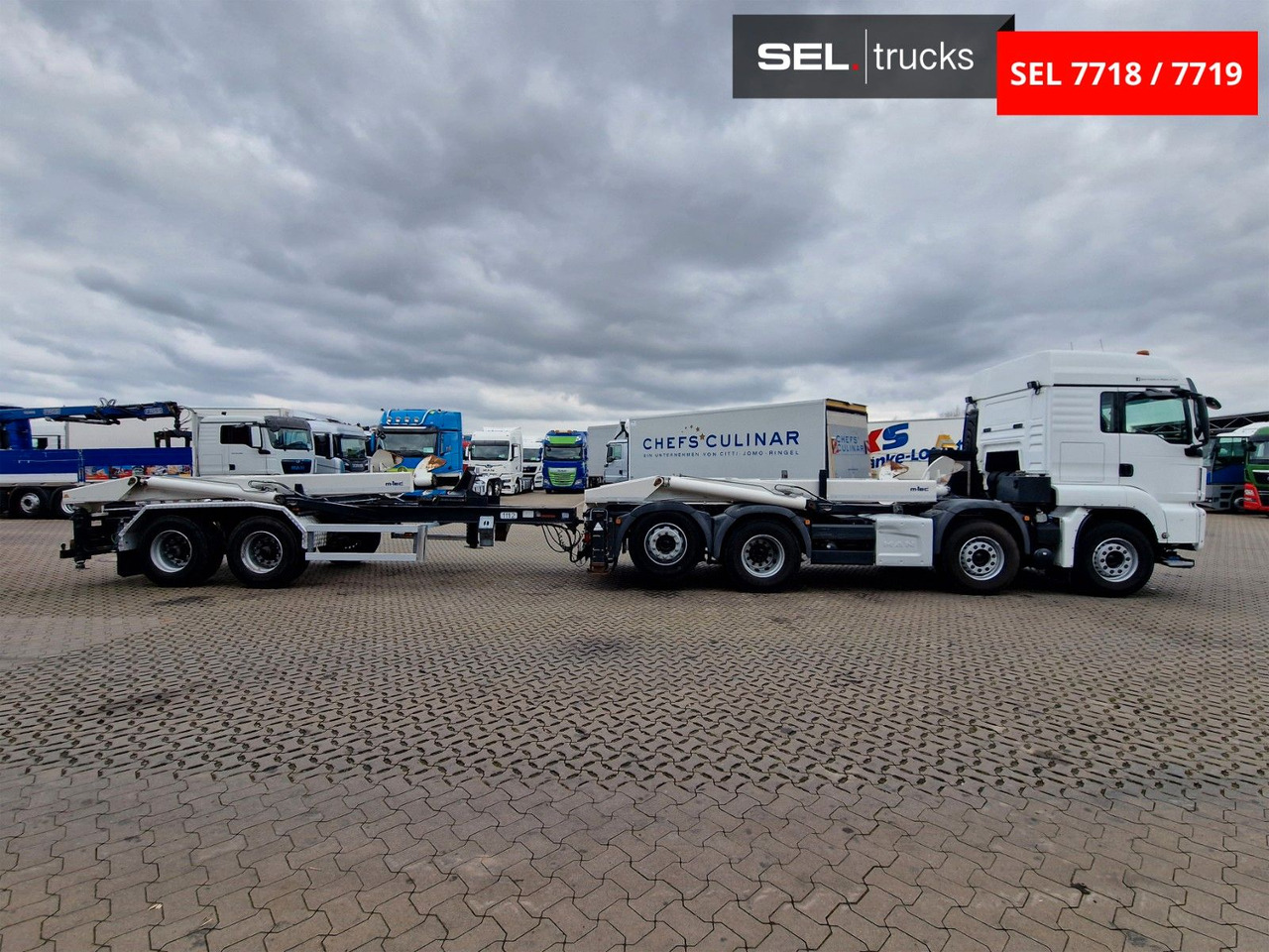 MAN TGS 35.500.8X2-6 BL / Silosteller / Lenkachse - Kipper: das Bild 4 MAN TGS 35.500.8X2-6 BL / Silosteller / Lenkachse - Kipper: das Bild 4