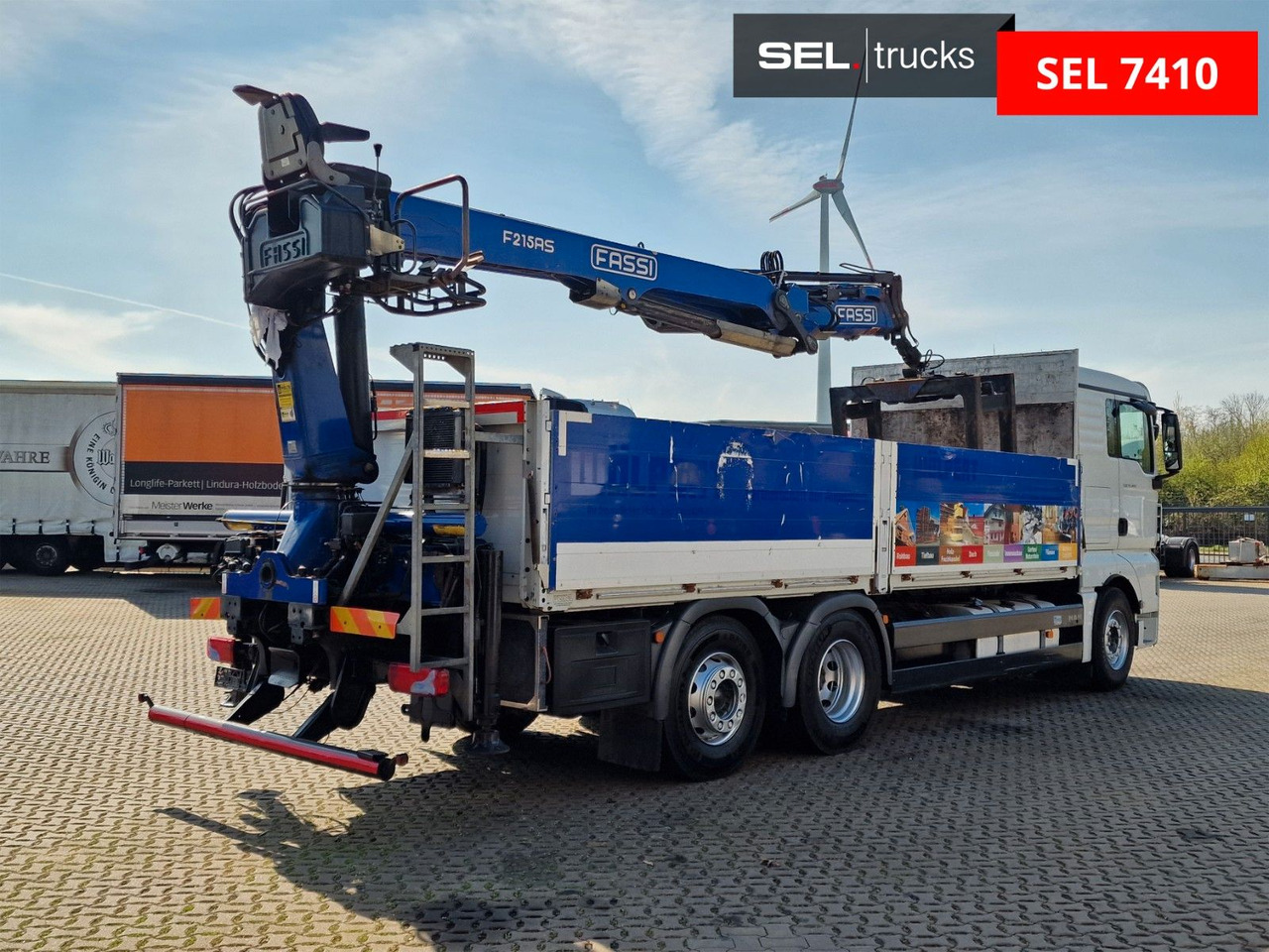 MAN TGX 26.440 6X2-2 LL /Intarder /Fassi /Lenkachse - Autokran: das Bild 5 MAN TGX 26.440 6X2-2 LL /Intarder /Fassi /Lenkachse - Autokran: das Bild 5