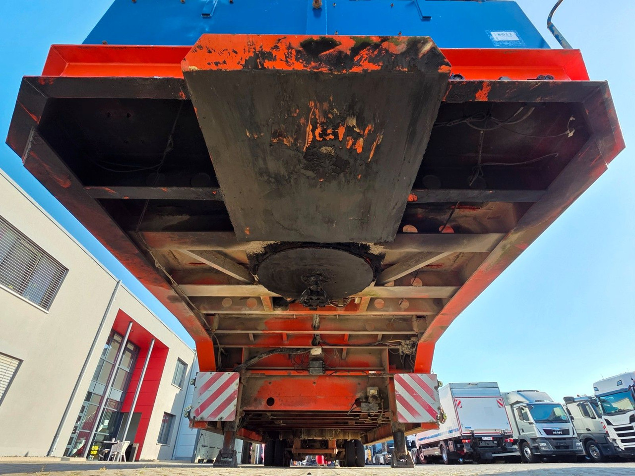 Tieflader Auflieger MOL / Lenkachse: das Bild 14