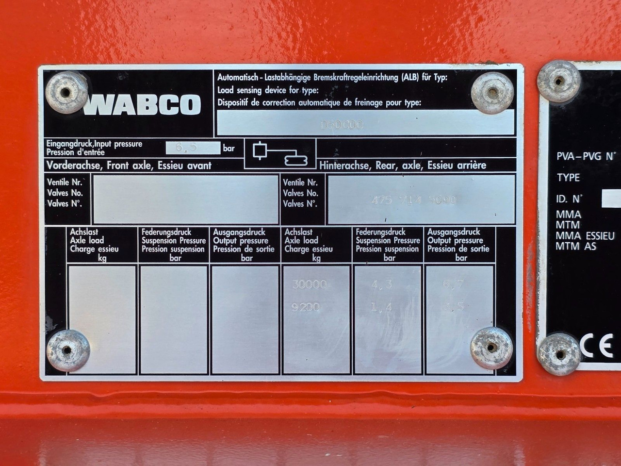 Tieflader Auflieger MOL / Lenkachse: das Bild 37