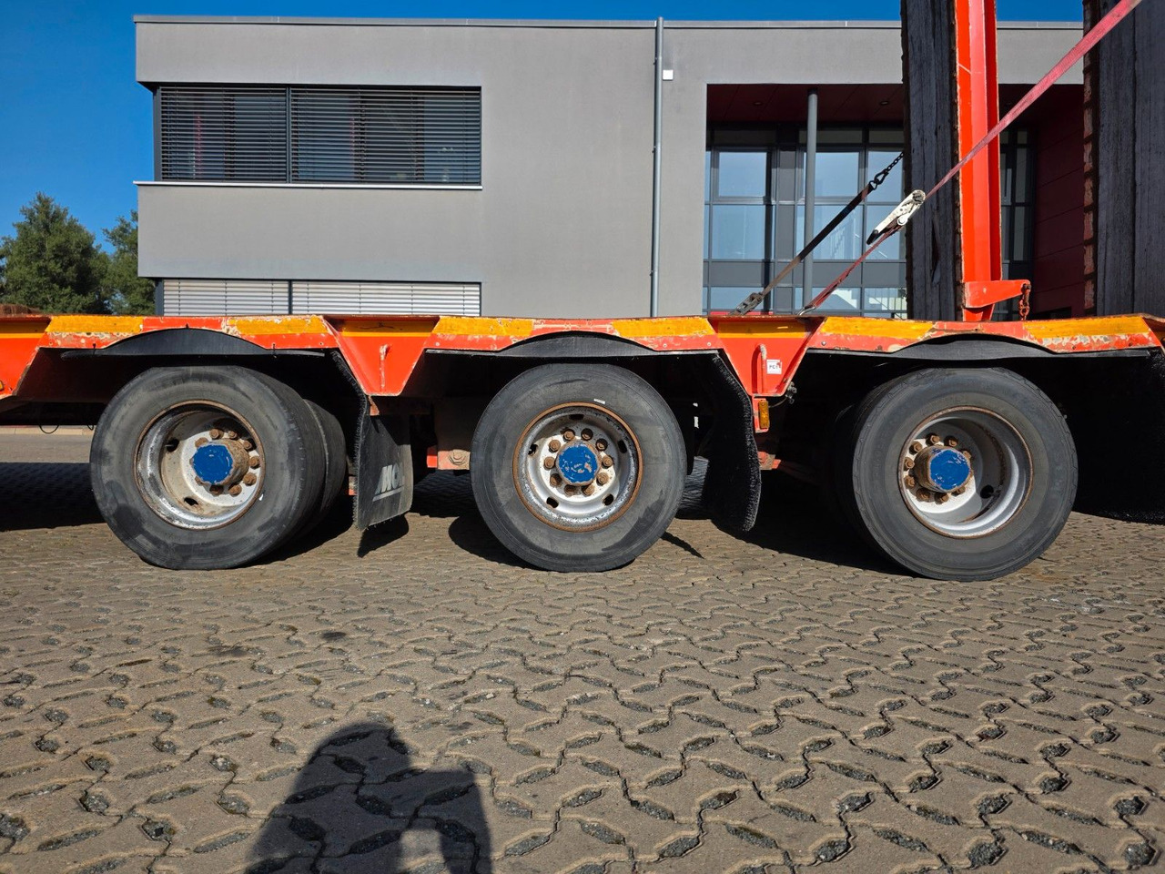 Tieflader Auflieger MOL / Lenkachse: das Bild 22