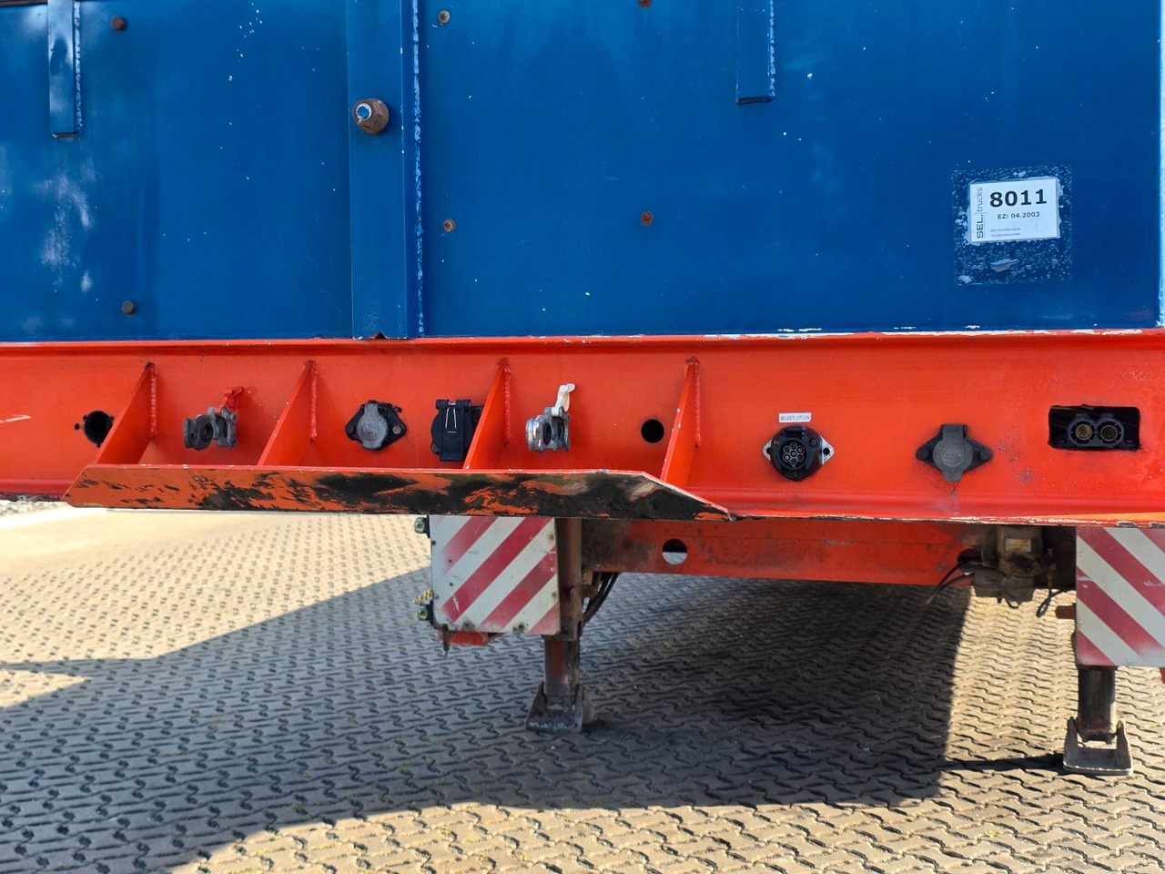 Tieflader Auflieger MOL / Lenkachse: das Bild 15