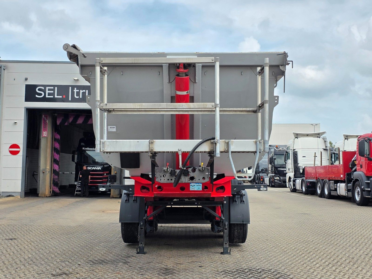 Meiller KISA3 / Alu-Felgen / Liftachse - Kipper Auflieger: das Bild 3 Meiller KISA3 / Alu-Felgen / Liftachse - Kipper Auflieger: das Bild 3