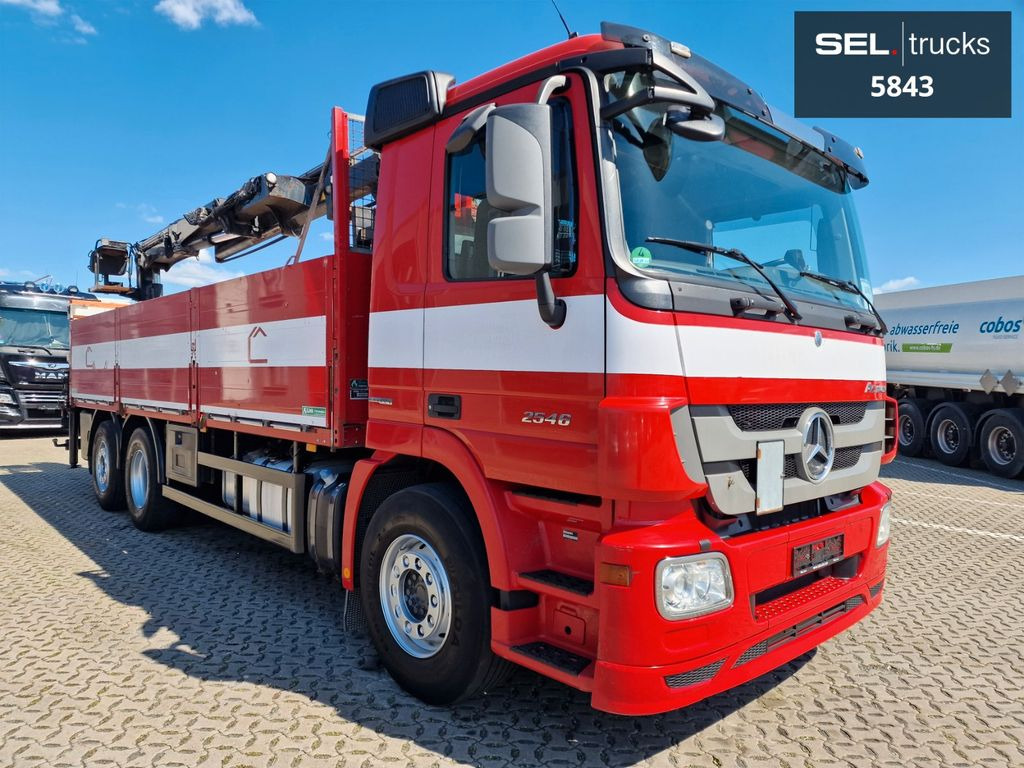 Mercedes-Benz Actros 2546 / HIAB 166K / ADC 4,1t / Lenkachse Mercedes-Benz Actros 2546 / HIAB 166K / ADC 4,1t / Lenkachse - Autokran, Pritsche LKW: das Bild 3 Mercedes-Benz Actros 2546 / HIAB 166K / ADC 4,1t / Lenkachse Mercedes-Benz Actros 2546 / HIAB 166K / ADC 4,1t / Lenkachse - Autokran, Pritsche LKW: das Bild 3