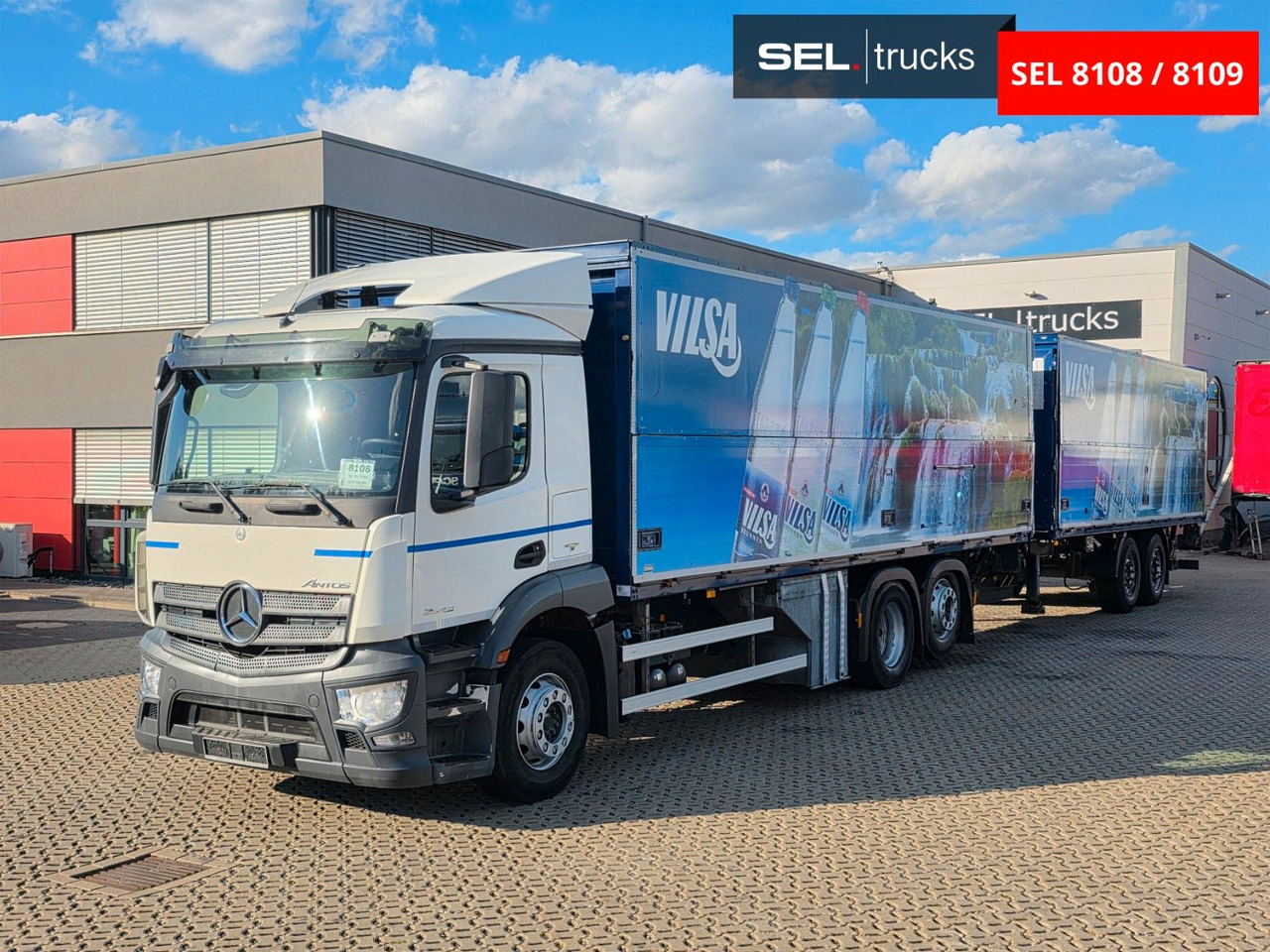 Mercedes-Benz Antos 2543 / Ldbw / Lenkachse / Liftachse - Getränkeaufbau LKW: das Bild 1 Mercedes-Benz Antos 2543 / Ldbw / Lenkachse / Liftachse - Getränkeaufbau LKW: das Bild 1
