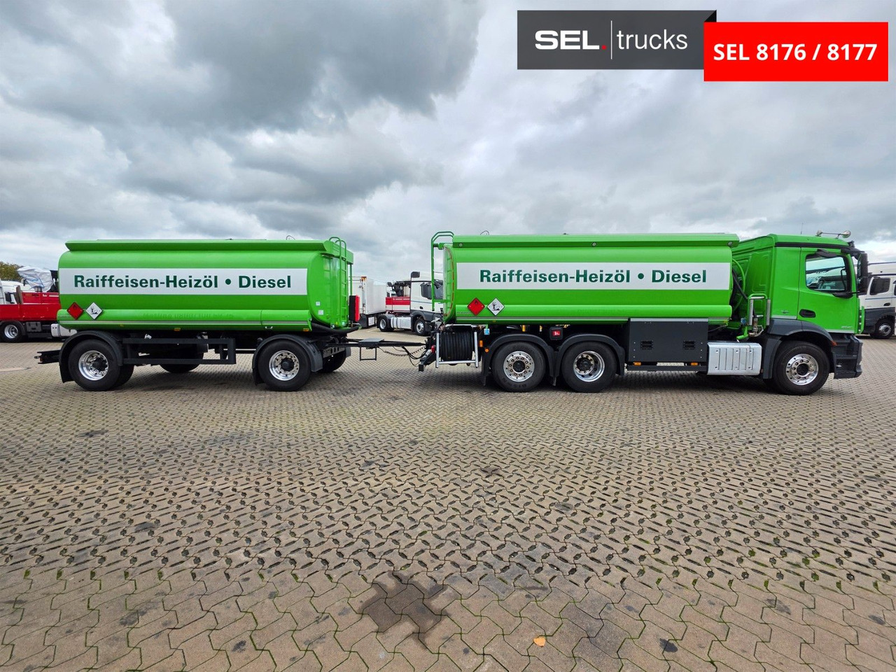 Mercedes-Benz Antos 2643 / Ret. / ADR AT / Lenkachse /KOMPLETT - Tankwagen: das Bild 4 Mercedes-Benz Antos 2643 / Ret. / ADR AT / Lenkachse /KOMPLETT - Tankwagen: das Bild 4