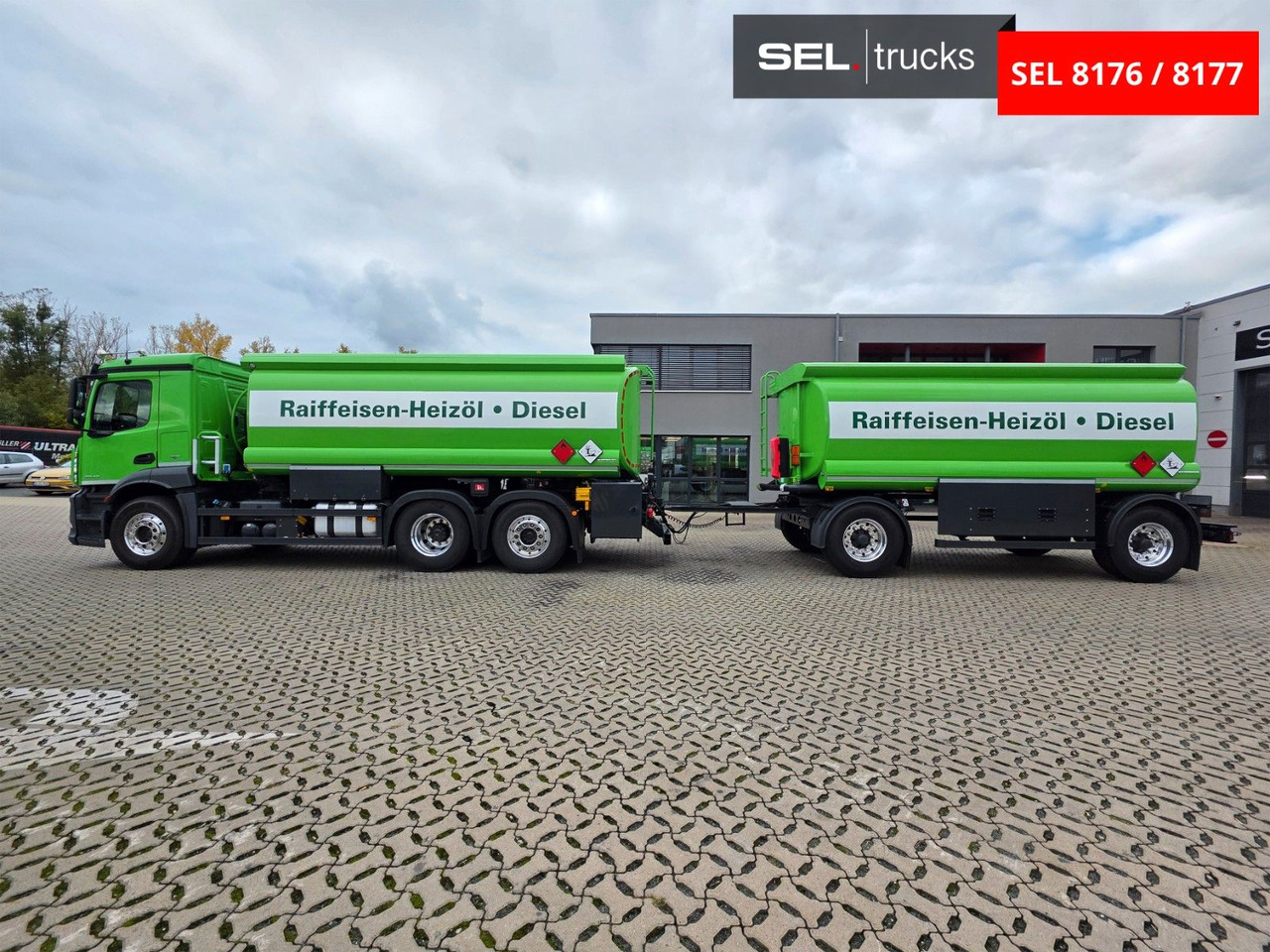 Tankwagen Mercedes-Benz Antos 2643 / Ret. / ADR AT / Lenkachse /KOMPLETT: das Bild 8