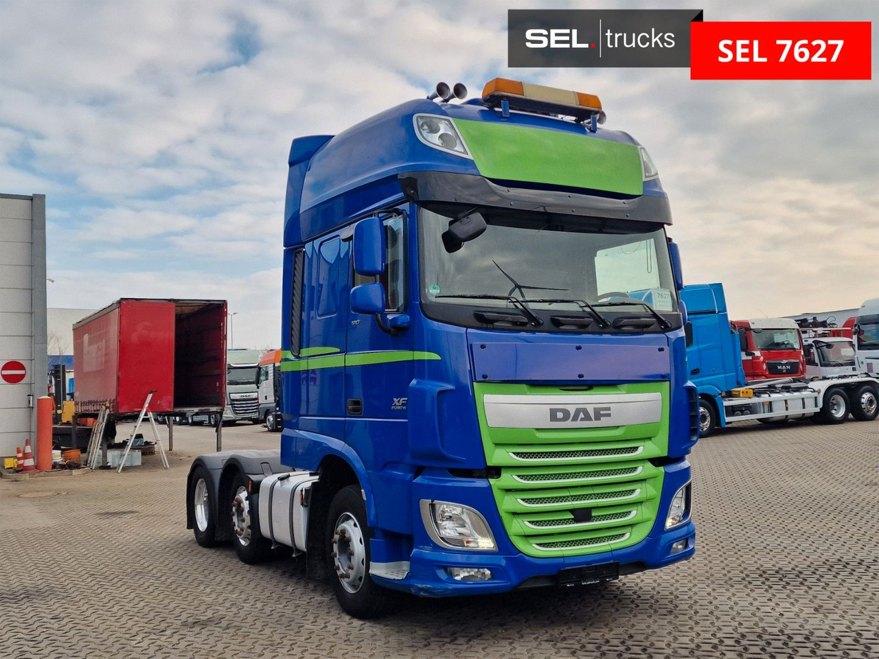 DAF XF 510 FTG / ZF Intarder / Lenkachse / Liftachse - Sattelzugmaschine: das Bild 3 DAF XF 510 FTG / ZF Intarder / Lenkachse / Liftachse - Sattelzugmaschine: das Bild 3
