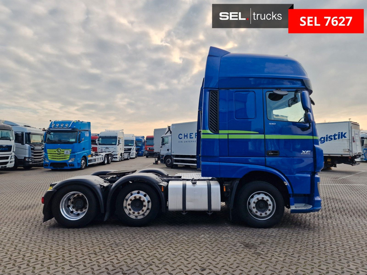 DAF XF 510 FTG / ZF Intarder / Lenkachse / Liftachse - Sattelzugmaschine: das Bild 4 DAF XF 510 FTG / ZF Intarder / Lenkachse / Liftachse - Sattelzugmaschine: das Bild 4