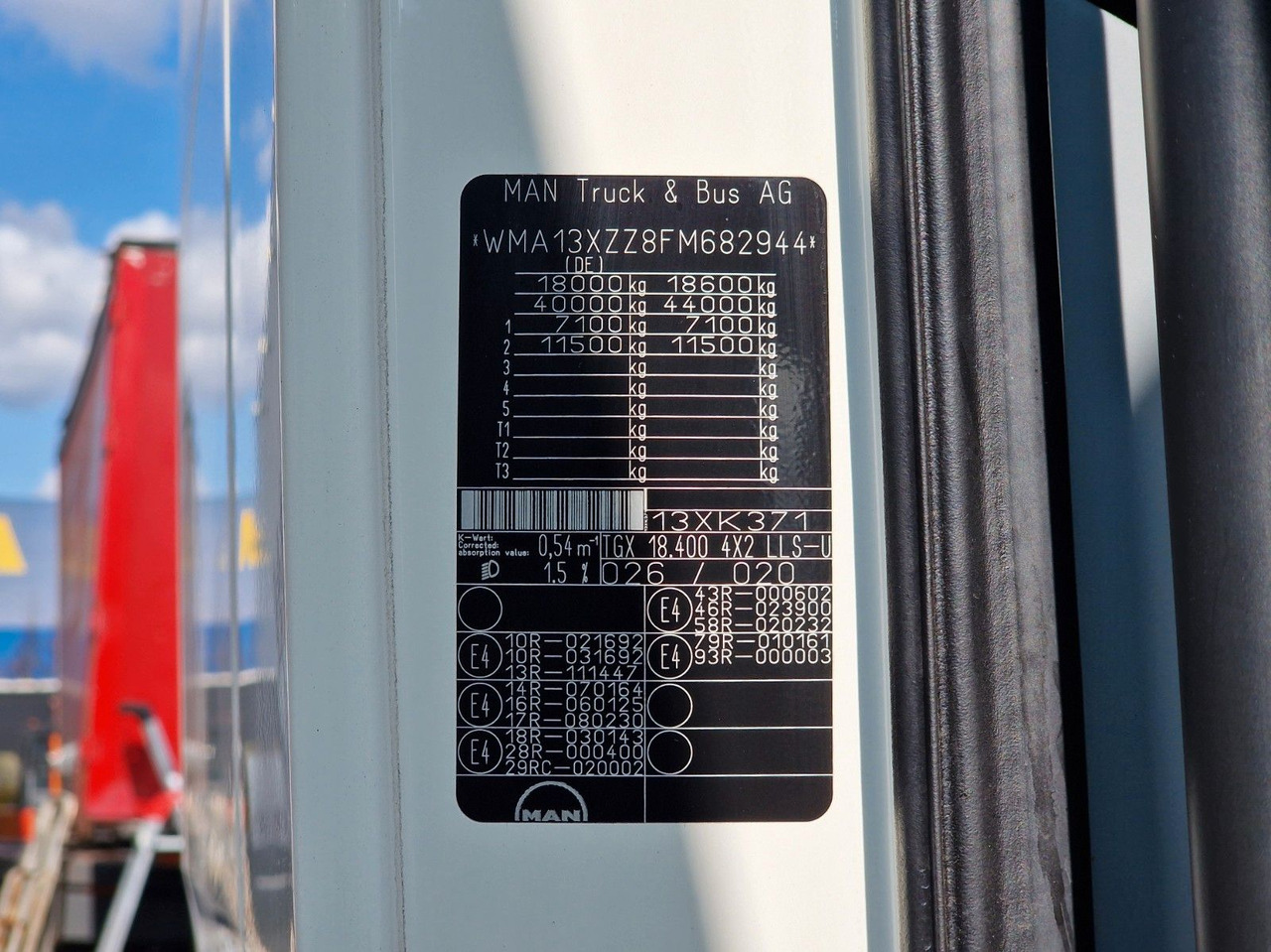 Sattelzugmaschine MAN TGX 18.400 4X2 LLS-U / HUBKUPPLUNG: das Bild 15