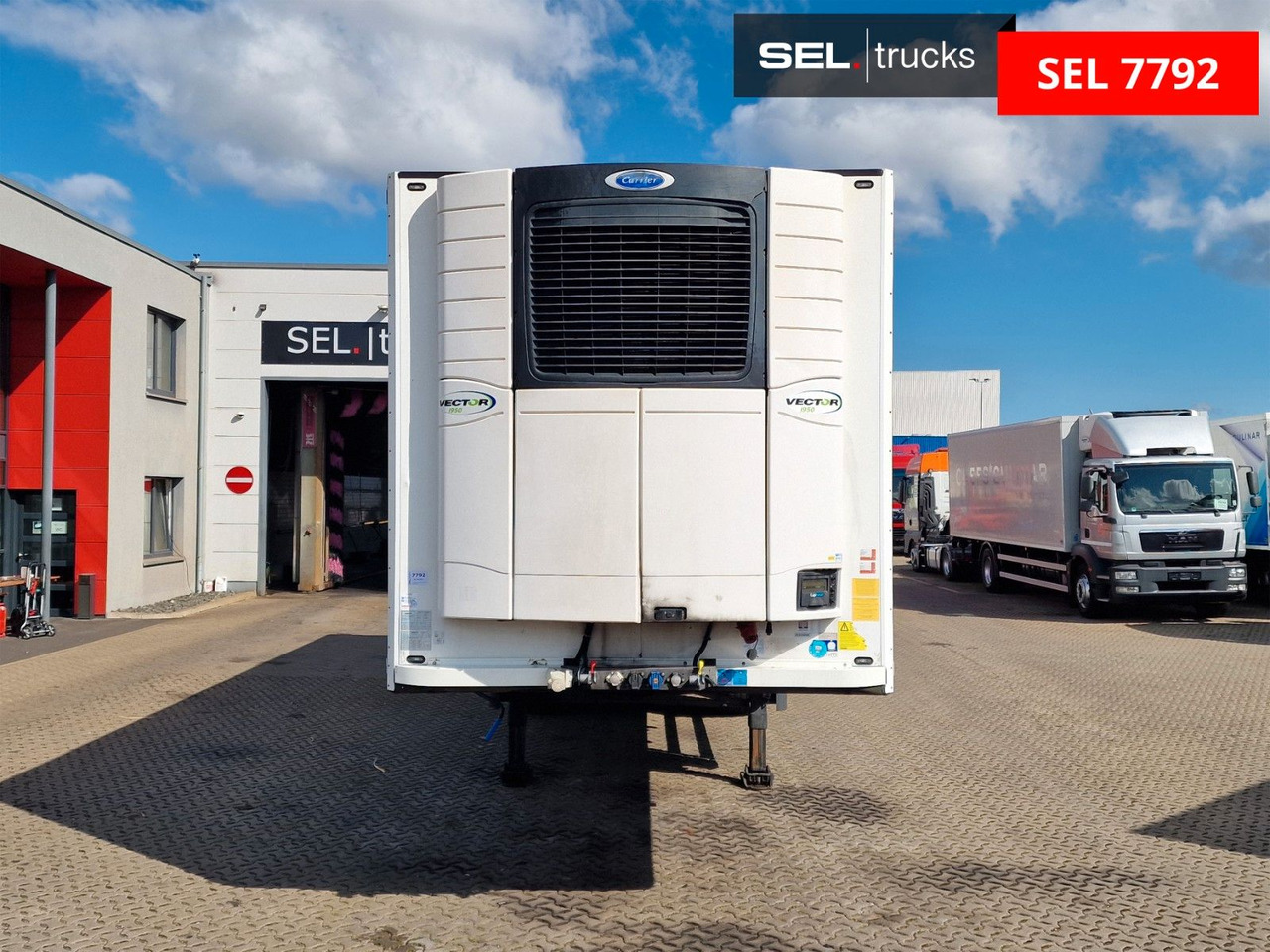 Schmitz Cargobull SKO 20/LZG 11.05 FP45 COOL / Ldbw / Vector 1950 - Kühlkoffer Auflieger: das Bild 2 Schmitz Cargobull SKO 20/LZG 11.05 FP45 COOL / Ldbw / Vector 1950 - Kühlkoffer Auflieger: das Bild 2