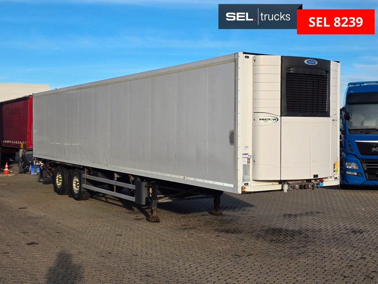 Schmitz Cargobull SKO 20/LZG-13.4 FP 45 / Ldbw / Carrier / Lenka. - Kühlkoffer Auflieger: das Bild 3 Schmitz Cargobull SKO 20/LZG-13.4 FP 45 / Ldbw / Carrier / Lenka. - Kühlkoffer Auflieger: das Bild 3