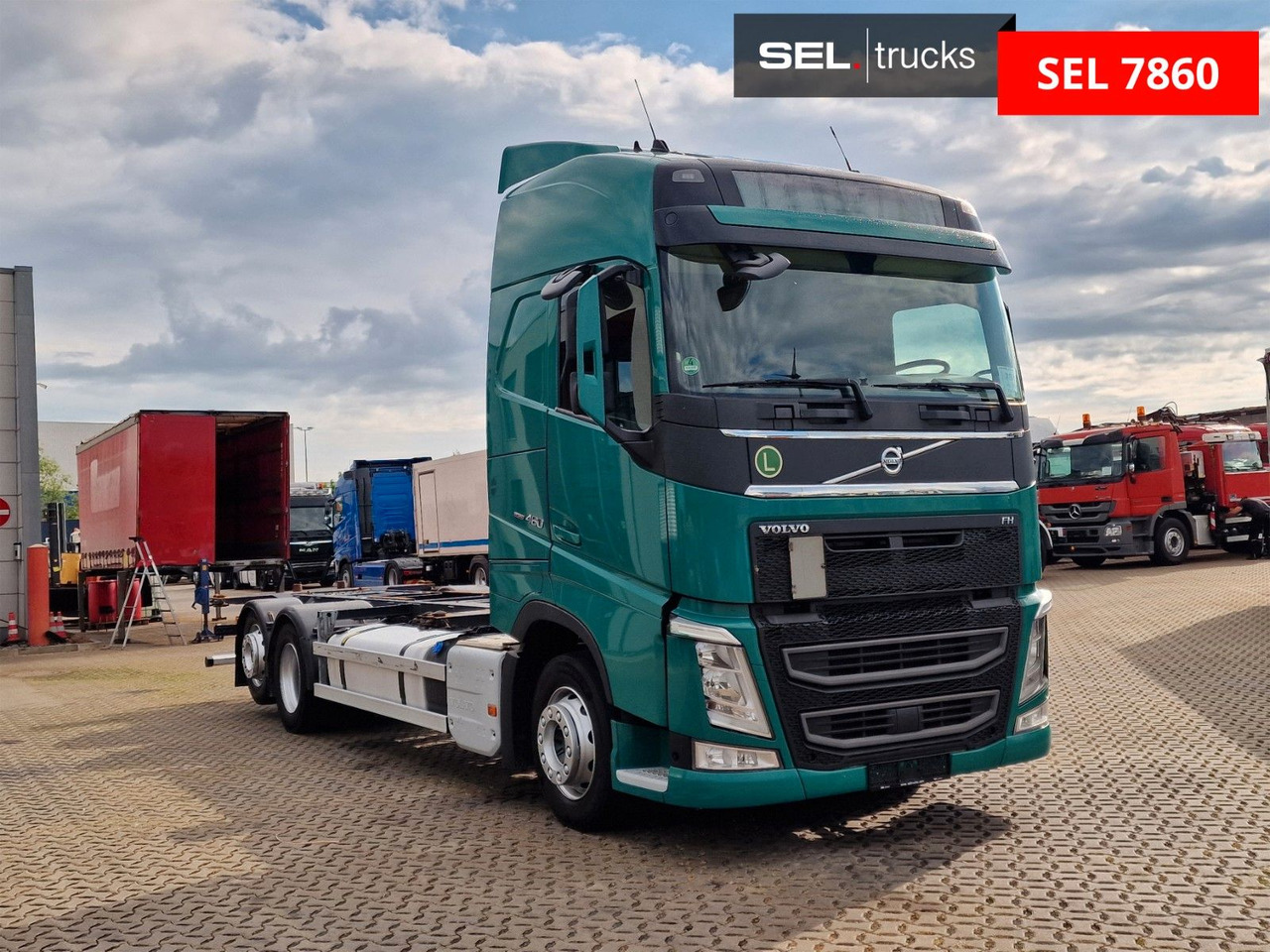Volvo FH 460 / Navi / Liftachse / Euro 6D - Containerwagen/ Wechselfahrgestell LKW: das Bild 3 Volvo FH 460 / Navi / Liftachse / Euro 6D - Containerwagen/ Wechselfahrgestell LKW: das Bild 3