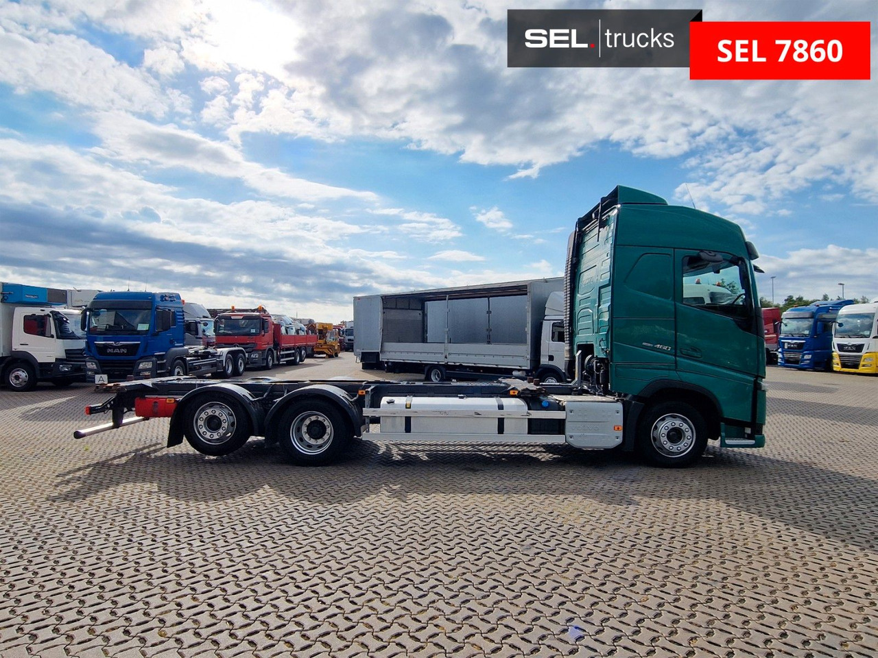 Volvo FH 460 / Navi / Liftachse / Euro 6D - Containerwagen/ Wechselfahrgestell LKW: das Bild 4 Volvo FH 460 / Navi / Liftachse / Euro 6D - Containerwagen/ Wechselfahrgestell LKW: das Bild 4