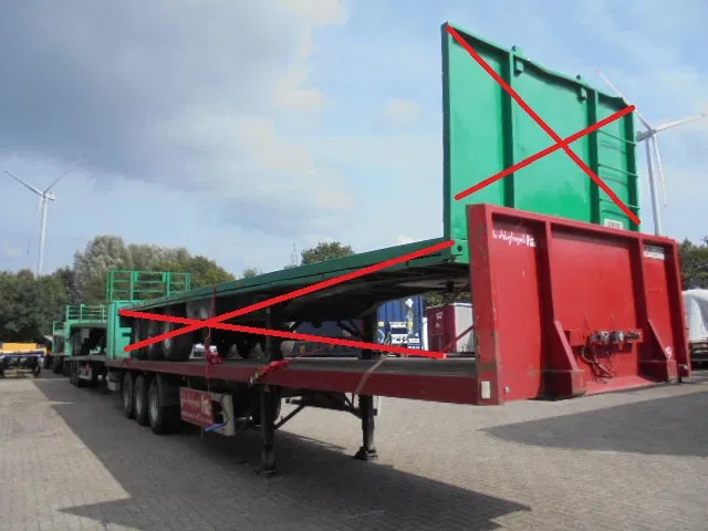 Fruehauf ONCR 39-327 A - Pritschenauflieger/ Plattformauflieger: das Bild 2 Fruehauf ONCR 39-327 A - Pritschenauflieger/ Plattformauflieger: das Bild 2