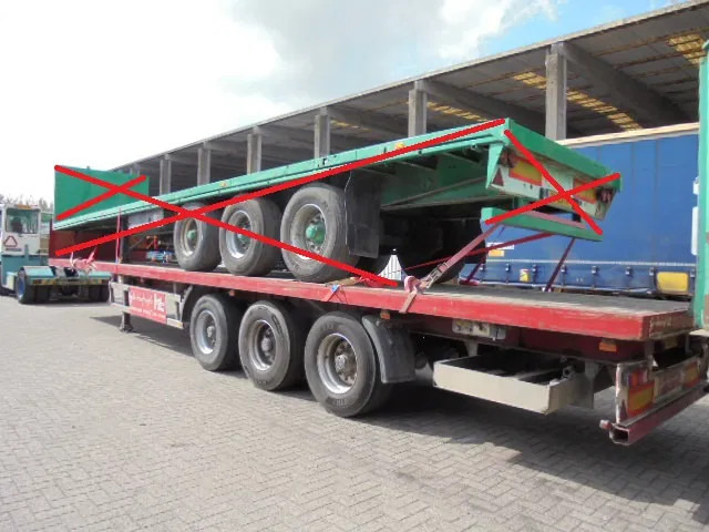 Fruehauf ONCR 39-327 A - Pritschenauflieger/ Plattformauflieger: das Bild 4 Fruehauf ONCR 39-327 A - Pritschenauflieger/ Plattformauflieger: das Bild 4