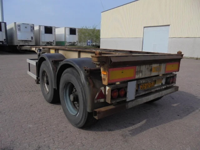 Container/ Wechselfahrgestell Auflieger Groenewegen 20CC-15-18 STEEL SPRINGS: das Bild 6 Container/ Wechselfahrgestell Auflieger Groenewegen 20CC-15-18 STEEL SPRINGS: das Bild 6