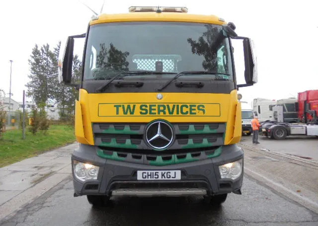 Mercedes-Benz Antos 1824 4X2 - Seil Abrollkipper: das Bild 2 Mercedes-Benz Antos 1824 4X2 - Seil Abrollkipper: das Bild 2