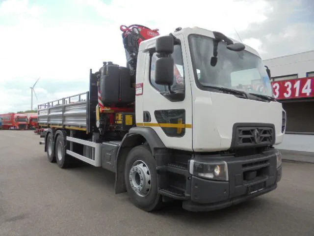 Renault 320 6X4 + FASSI F245 DEMO UNUSED - Pritsche LKW, Autokran: das Bild 2 Renault 320 6X4 + FASSI F245 DEMO UNUSED - Pritsche LKW, Autokran: das Bild 2