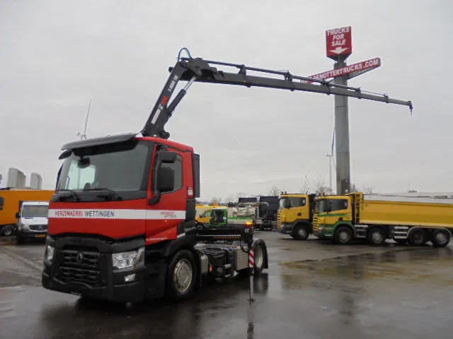 Renault C460 + HIAB 158 E5 - Autokran: das Bild 1 Renault C460 + HIAB 158 E5 - Autokran: das Bild 1