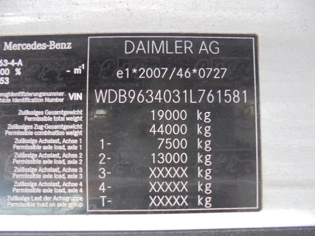 Sattelzugmaschine Mercedes-Benz Actros 1842 LS EUR6: das Bild 13