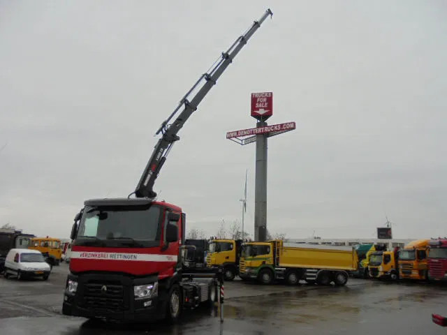 Renault T460 + HIAB 158 E5 - Sattelzugmaschine: das Bild 2 Renault T460 + HIAB 158 E5 - Sattelzugmaschine: das Bild 2