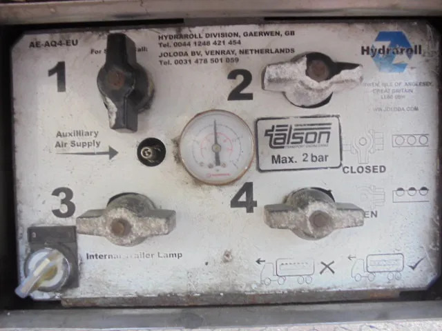 Kühlkoffer Auflieger Talson KOELOPLEGGER + ROLLEBAAN: das Bild 16