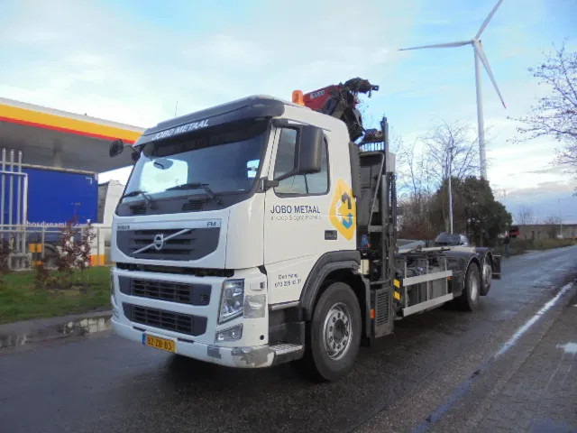 Seil Abrollkipper, Autokran Volvo FM 370 EEV: das Bild 19