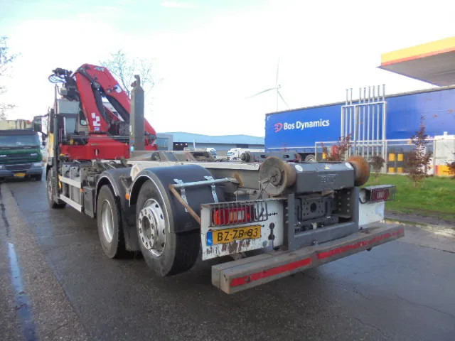 Seil Abrollkipper, Autokran Volvo FM 370 EEV: das Bild 6