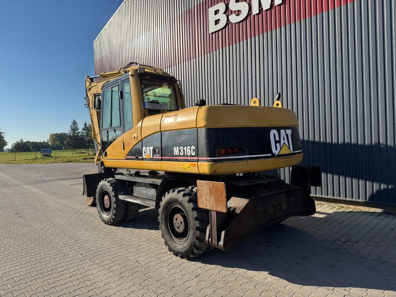 Caterpillar M 316 C - Mobilbagger: das Bild 4 Caterpillar M 316 C - Mobilbagger: das Bild 4