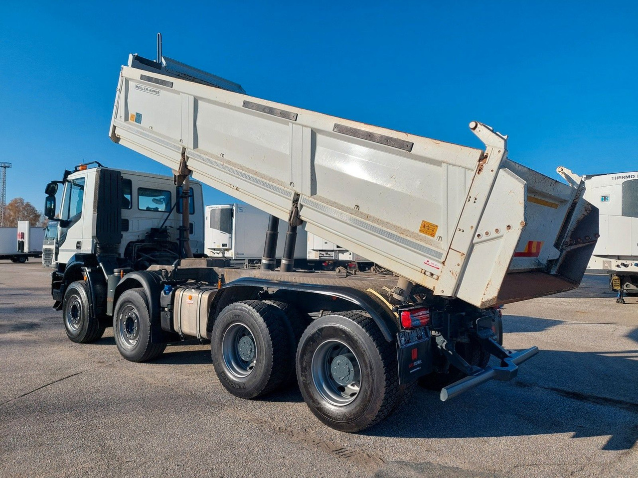 Iveco AD340X480 X-Way Bordmatic Meiller 8x4 - Kipper: das Bild 3 Iveco AD340X480 X-Way Bordmatic Meiller 8x4 - Kipper: das Bild 3