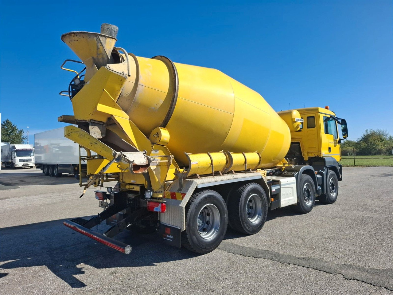 MAN TGS 32.460 8X4 BB Liebherr 9 m³ - Fahrmischer: das Bild 3 MAN TGS 32.460 8X4 BB Liebherr 9 m³ - Fahrmischer: das Bild 3