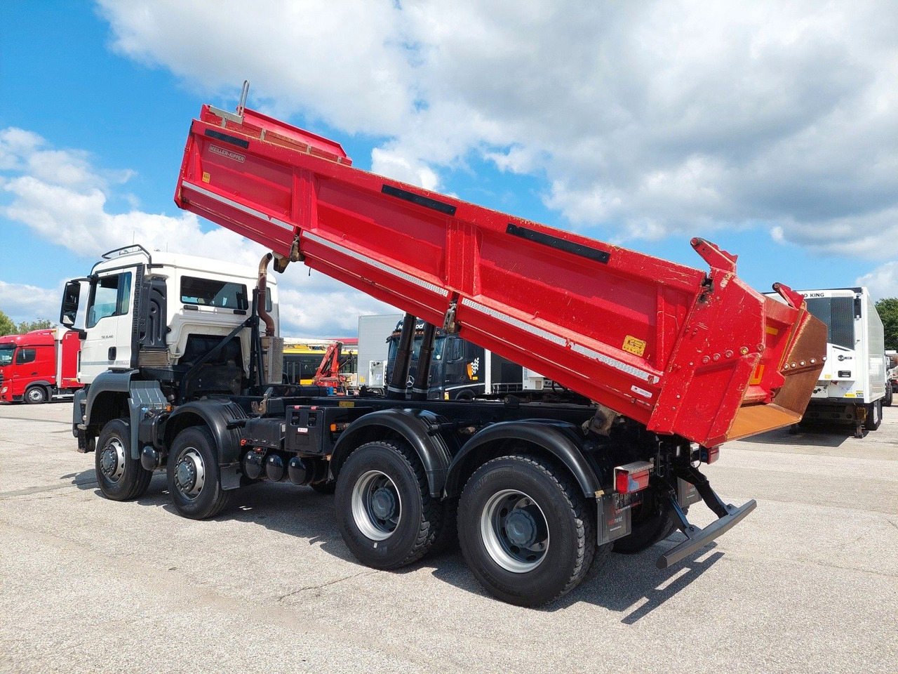 MAN TGS 35.460 BB Meiller Bordmatik 8x6 - Kipper: das Bild 3 MAN TGS 35.460 BB Meiller Bordmatik 8x6 - Kipper: das Bild 3