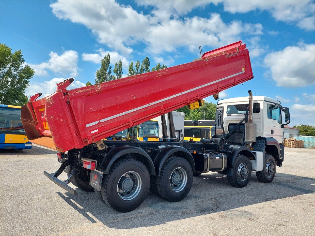 MAN TGS 35.460 BB Meiller Bordmatik 8x6 - Kipper: das Bild 4 MAN TGS 35.460 BB Meiller Bordmatik 8x6 - Kipper: das Bild 4